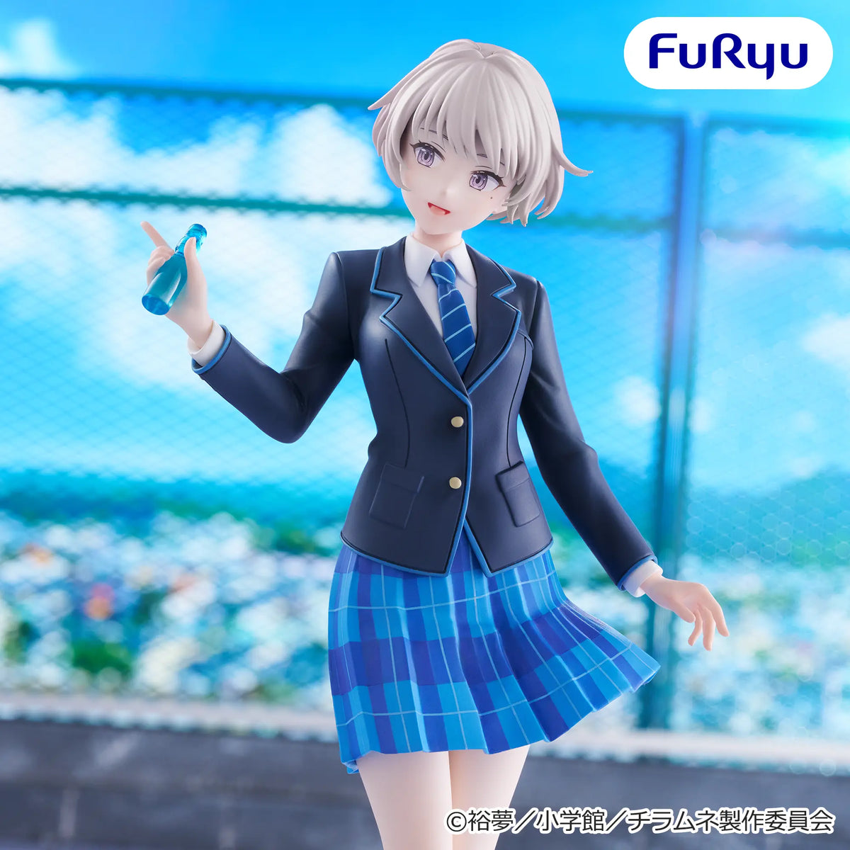 Chitose Is in the Ramune Bottle Trio Try It Figure - Asuka Nishino