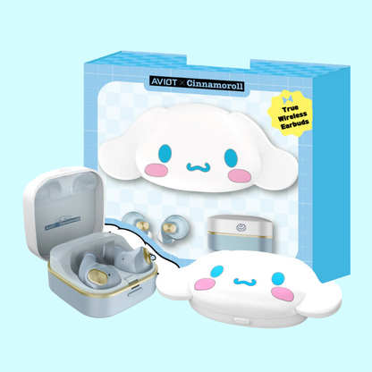 Cinnamoroll X AVIOT - Limited Edition Wireless Earphones [Pre-Order Aug 2026]