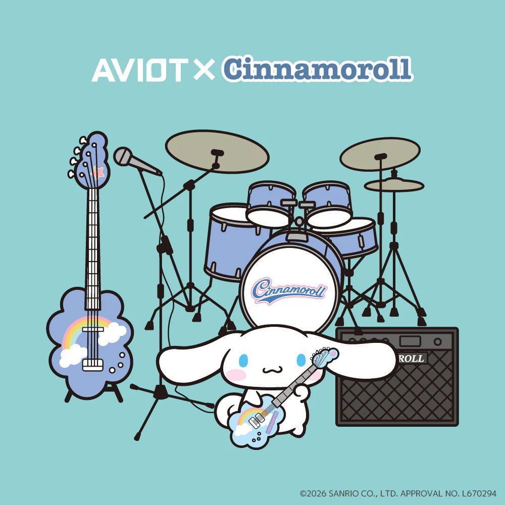 Cinnamoroll X AVIOT - Limited Edition Wireless Earphones [Pre-Order Aug 2026]