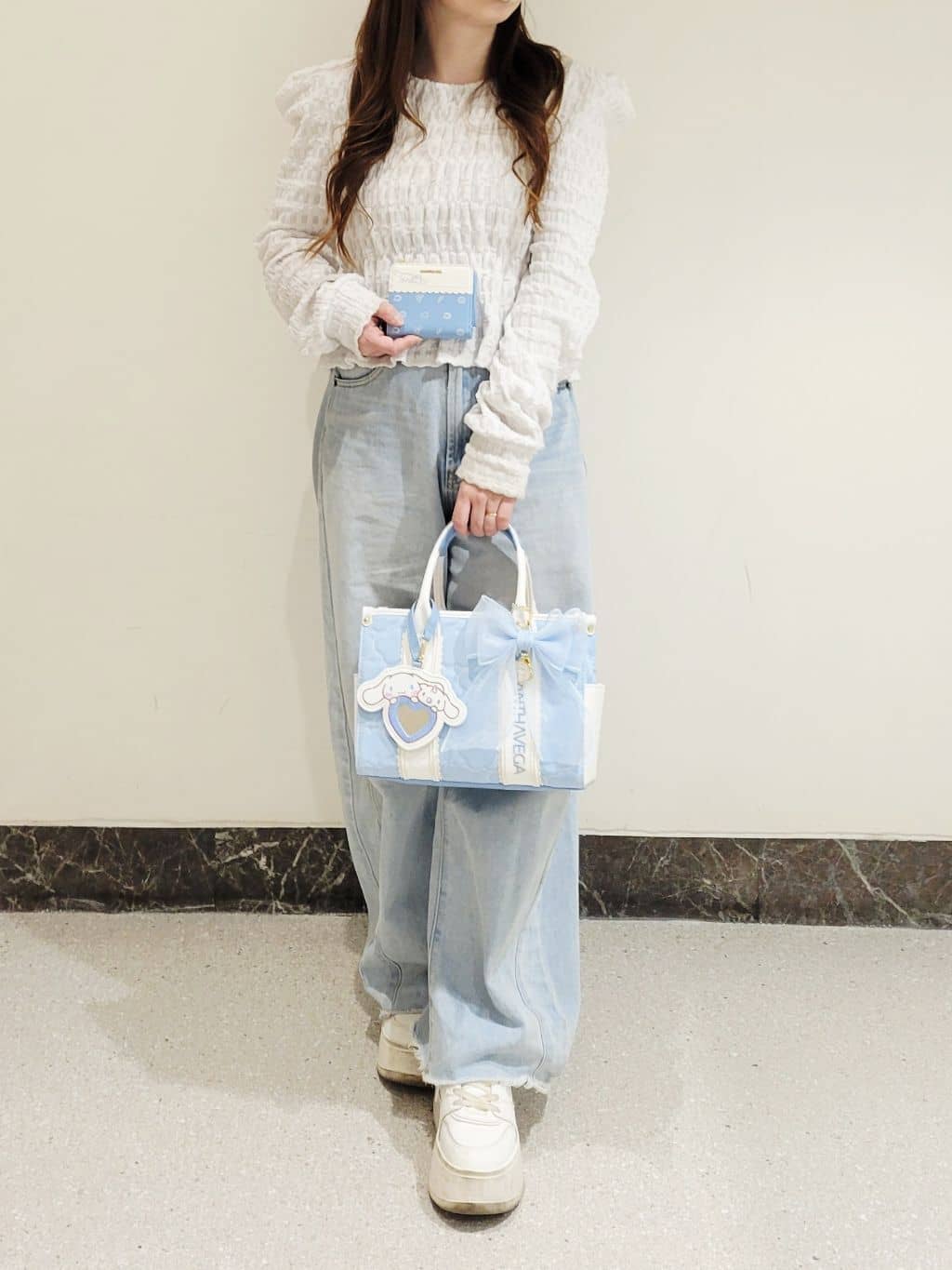 Cinnamoroll x SAMANTHA VEGA Collection - 2-Way Bag Charm [Pre-Order Mar 2026]