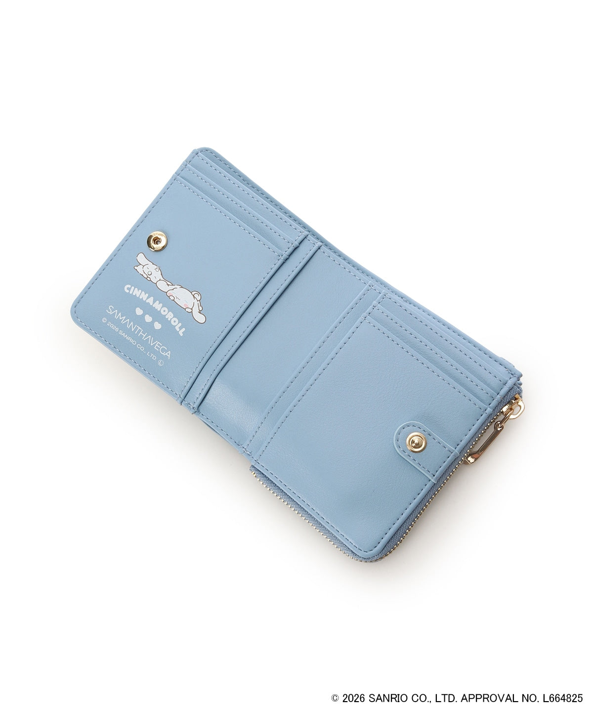 Cinnamoroll x SAMANTHA VEGA Collection - Folding Wallet [Pre-Order Mar 2026]