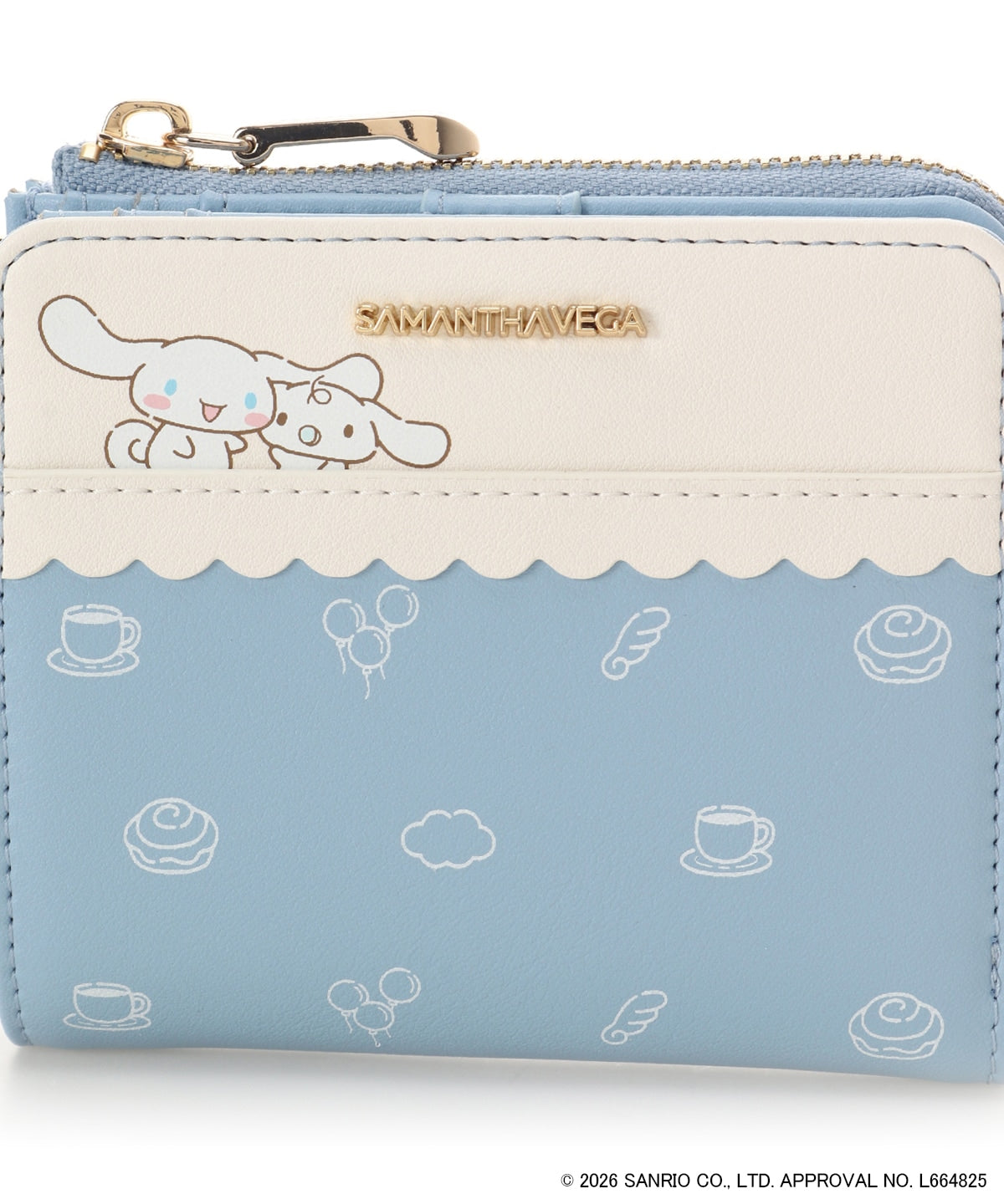 Cinnamoroll x SAMANTHA VEGA Collection - Folding Wallet [Pre-Order Mar 2026]