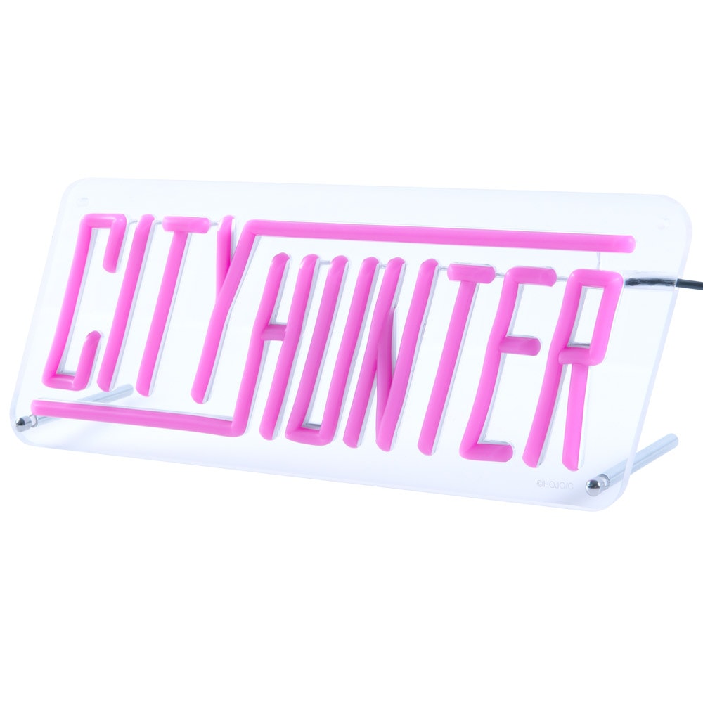 City Hunter Shinjuku City Pop Pop-Up Shop - LED Neon Sign Pink