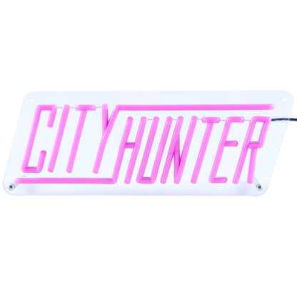 City Hunter Shinjuku City Pop Pop-Up Shop - LED Neon Sign Pink