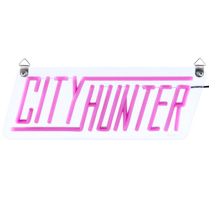 City Hunter Shinjuku City Pop Pop-Up Shop - LED Neon Sign Pink