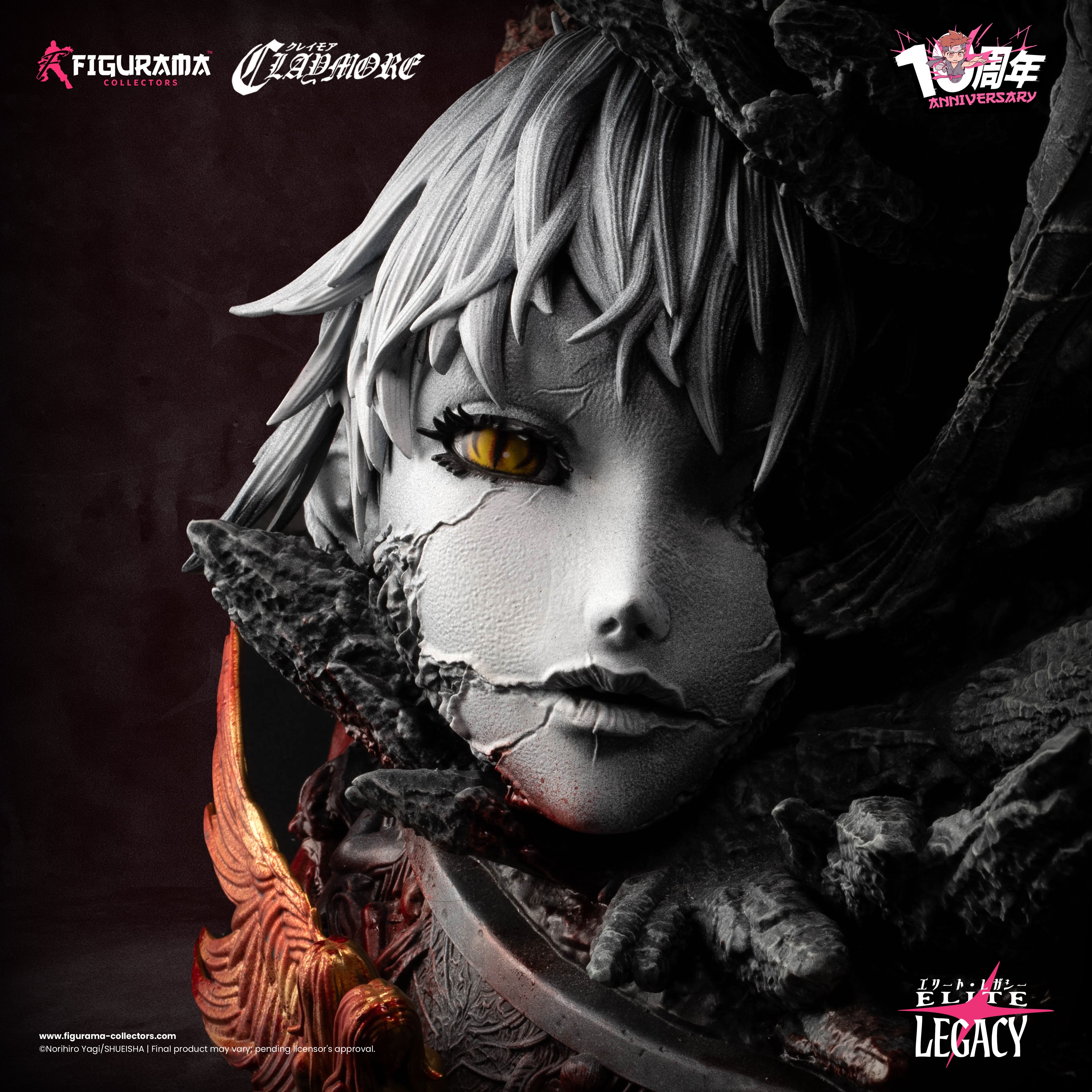 Claymore 1/6 Scale Statue 10th Anniversary Edition - Teresa vs