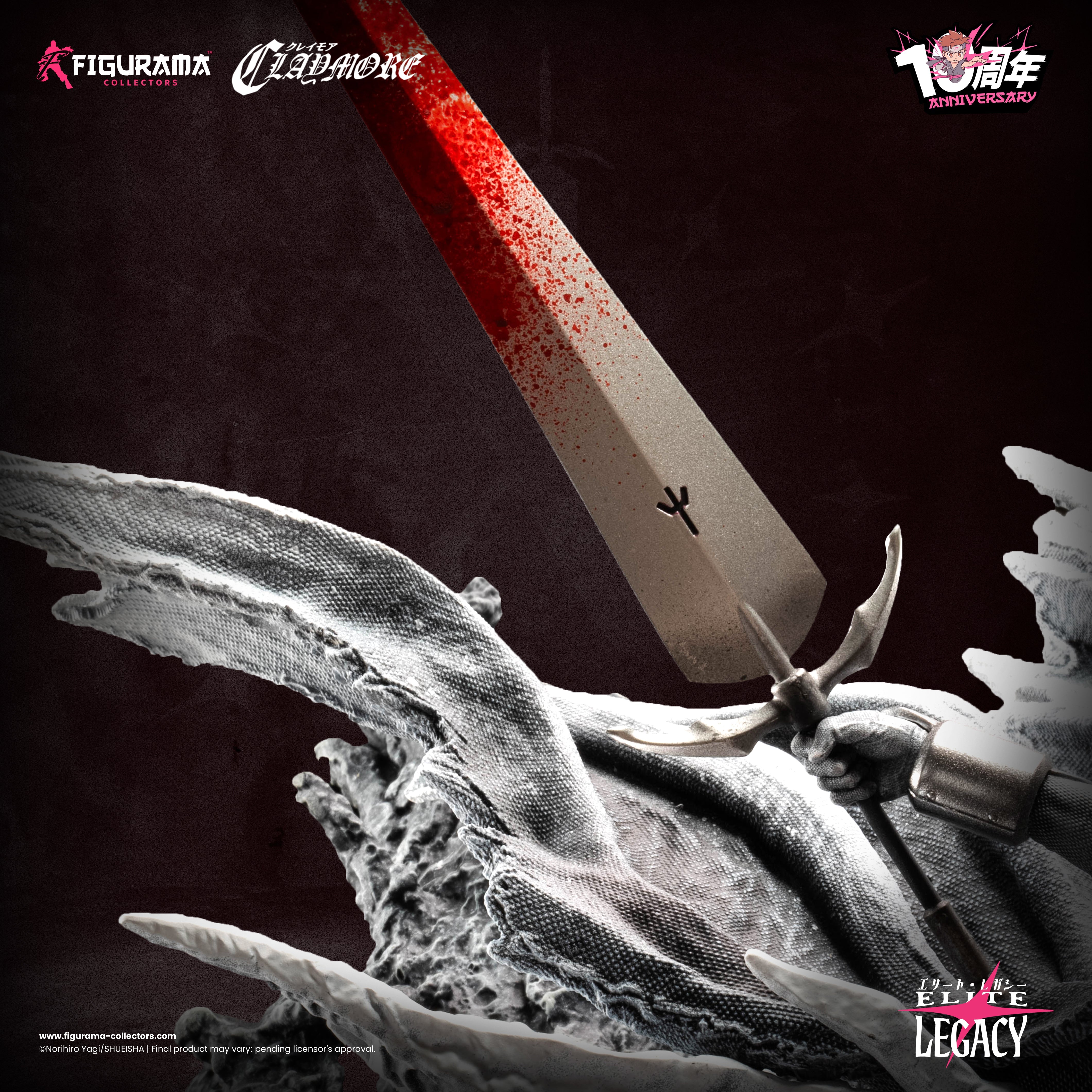 Claymore 1/6 Scale Statue 10th Anniversary Edition - Teresa vs