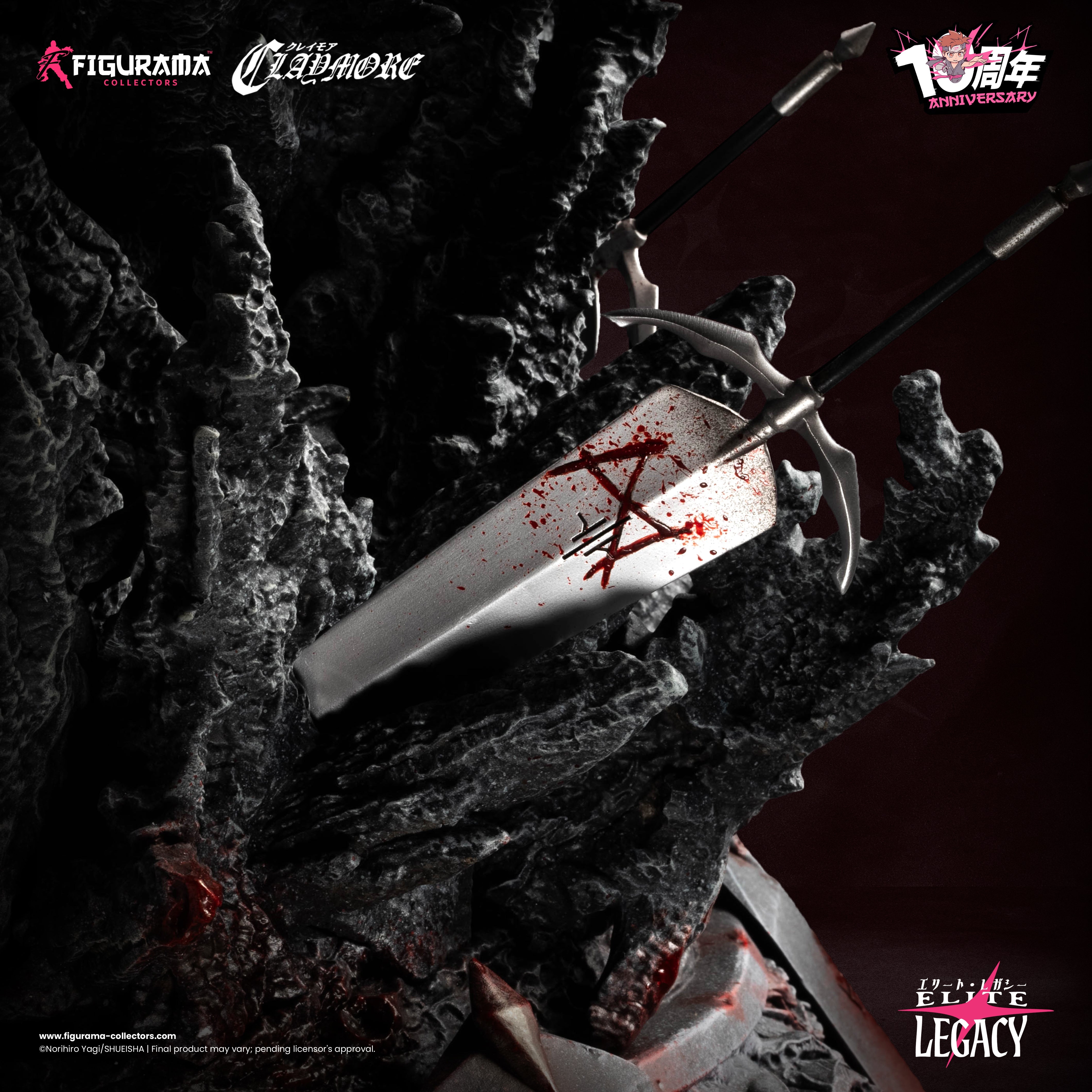 Claymore 1/6 Scale Statue 10th Anniversary Edition - Teresa vs