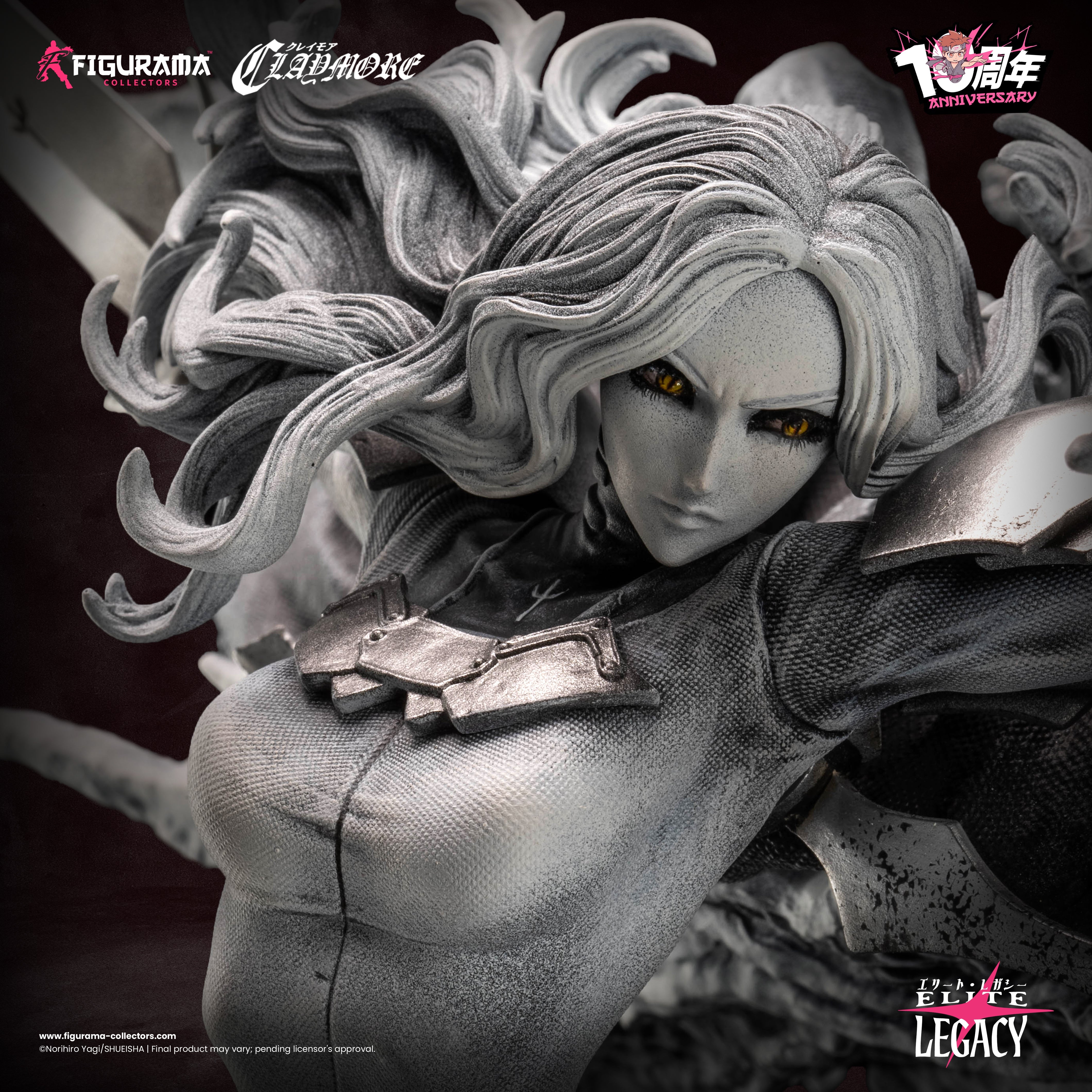Claymore 1/6 Scale Statue 10th Anniversary Edition - Teresa vs