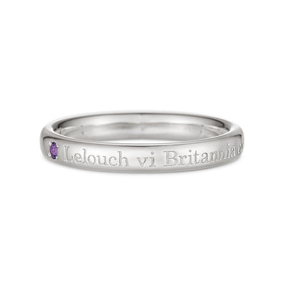 Code Geass Lelouch of the Rebellion x U treasure - Message Ring Lelouch Model (4 Types) [Pre-Order Dec 2026]