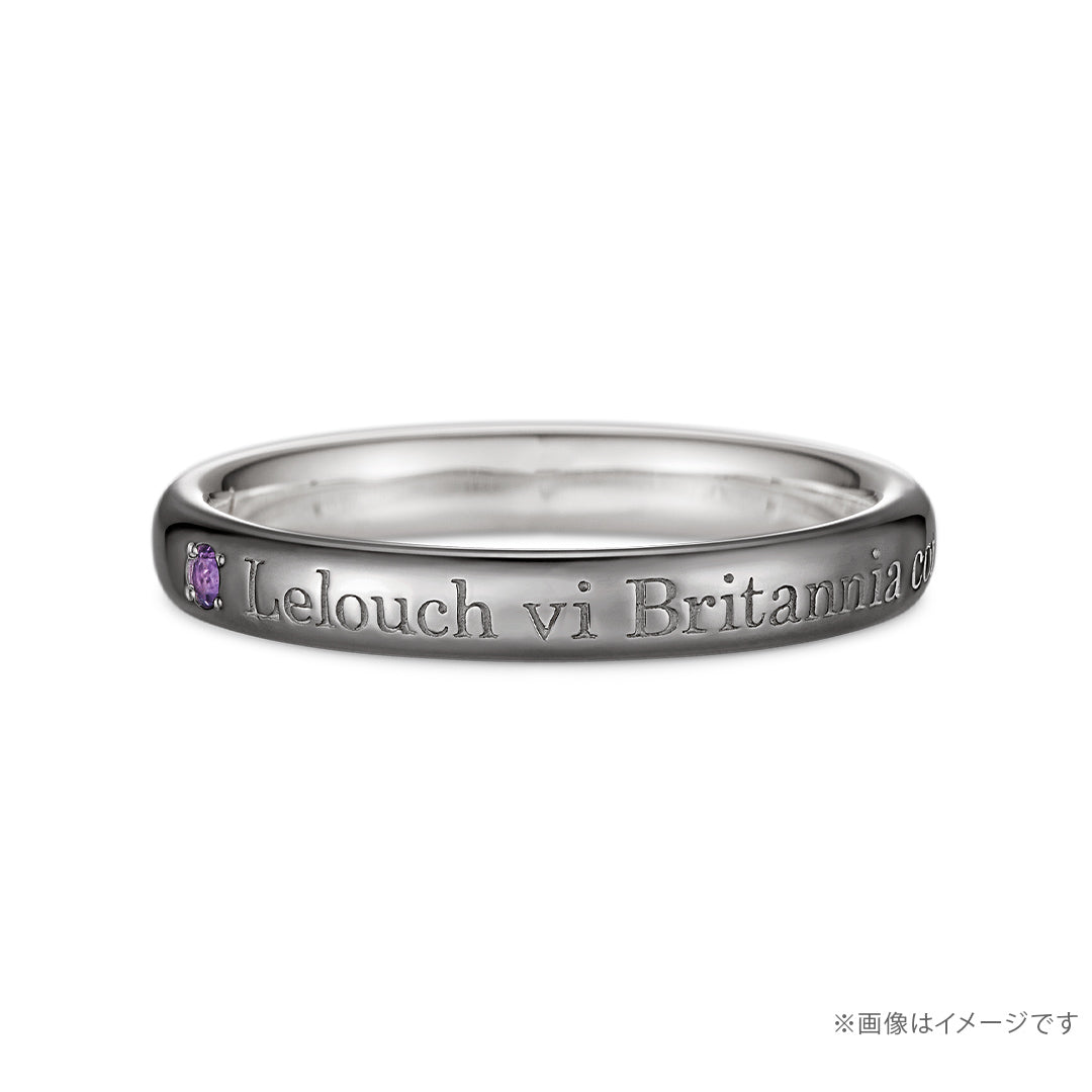Code Geass Lelouch of the Rebellion x U treasure - Message Ring Lelouch Model (4 Types) [Pre-Order Dec 2026]