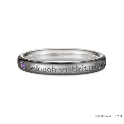Code Geass Lelouch of the Rebellion x U treasure - Message Ring Lelouch Model (4 Types) [Pre-Order Dec 2026]