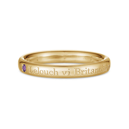 Code Geass Lelouch of the Rebellion x U treasure - Message Ring Lelouch Model (4 Types) [Pre-Order Dec 2026]