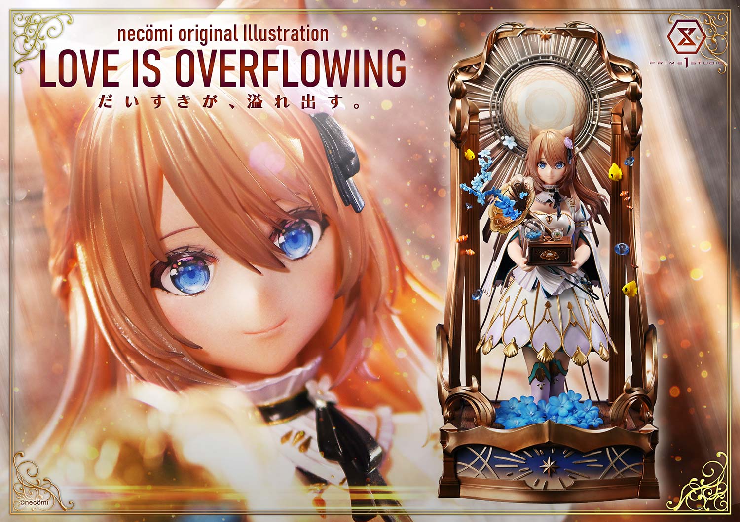Concept Masterline Figure - Love Is Overflowing Necomi Original Illustration [Pre-Order Dec 2027]