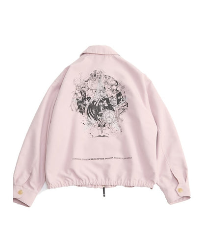 Converse Tokyo x Clamp Fashion Collection - Cardcaptor Sakura Clear Card Arc Graphic Coach Jacket [Pre-Order Aug 2026]