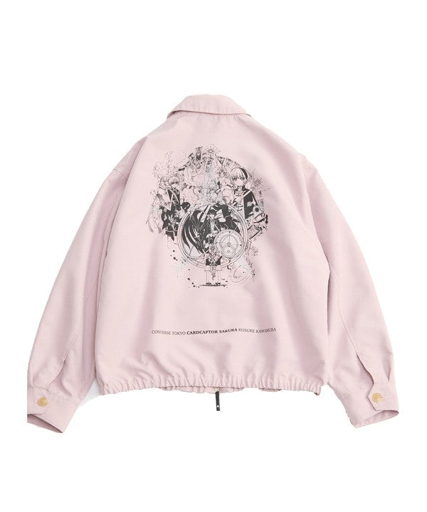 Converse Tokyo x Clamp Fashion Collection - Cardcaptor Sakura Clear Card Arc Graphic Coach Jacket [Pre-Order Aug 2026]