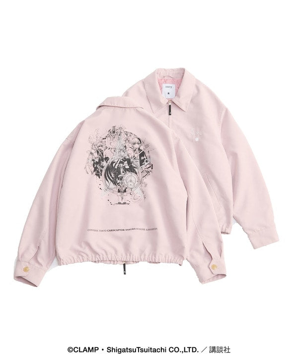 Converse Tokyo x Clamp Fashion Collection - Cardcaptor Sakura Clear Card Arc Graphic Coach Jacket [Pre-Order Aug 2026]
