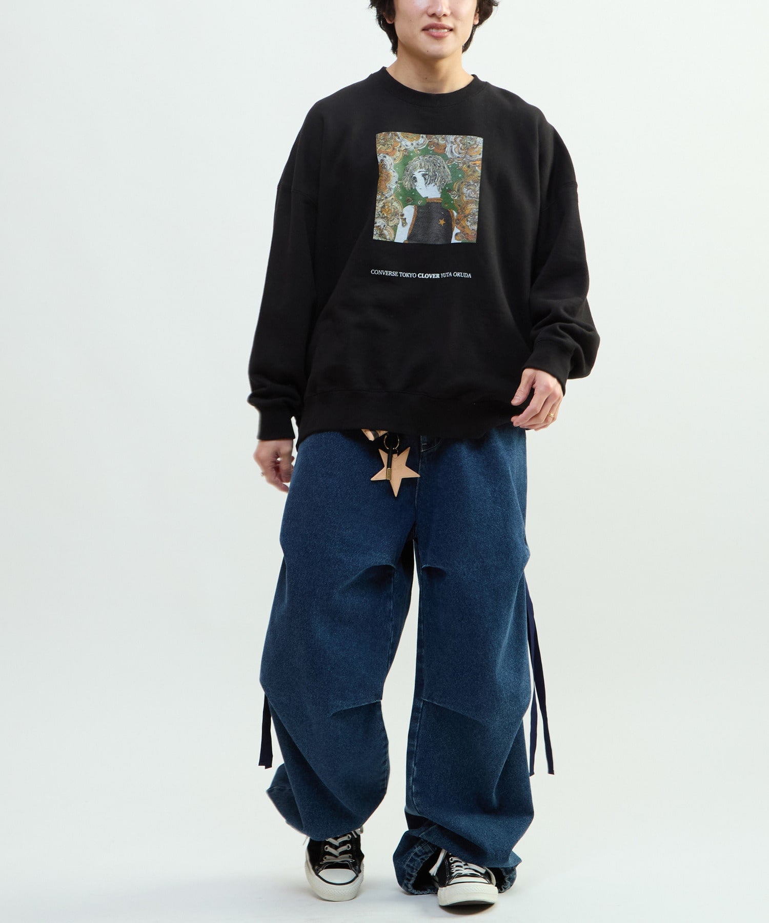 CONVERSETOKYO♡スウェット CONVERSE TOKYO｜【CLAMP】『ちょびっツ』GRAPHIC SWEAT | Rakuten