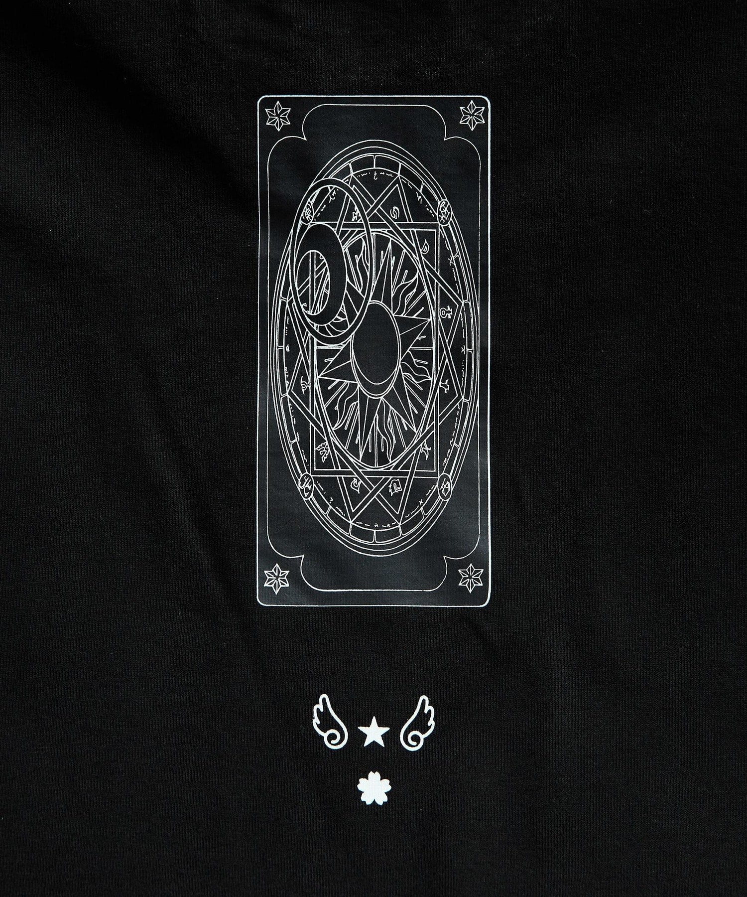 convers TOKYO レアコラボTee ブラック アリシアスタン Converse Tokyo x Clamp Fashion Collection - Cardcaptor Sakura
