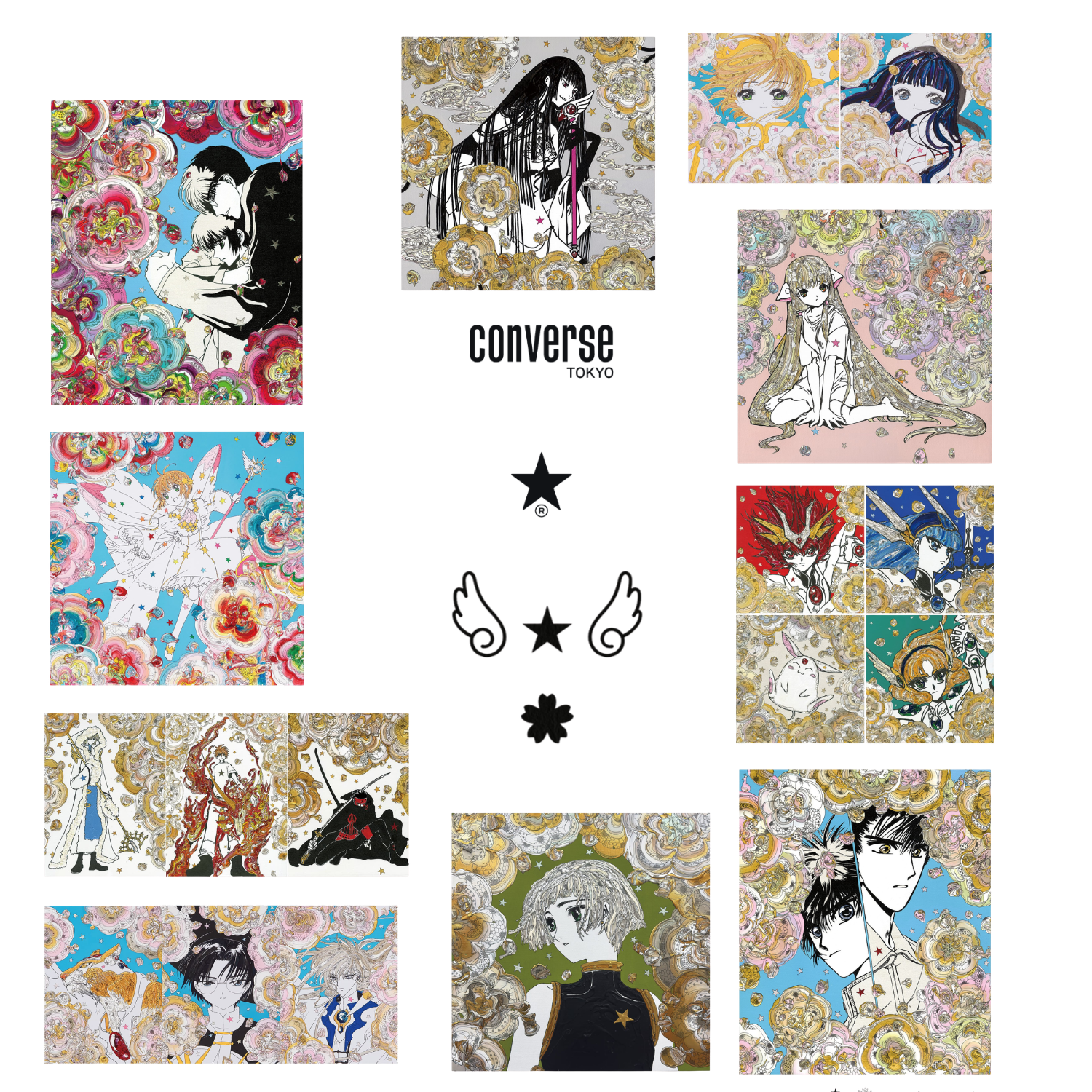 Converse Tokyo x Clamp Fashion Collection - Graphic Poster (10 Types) [Pre-Order Aug 2026]