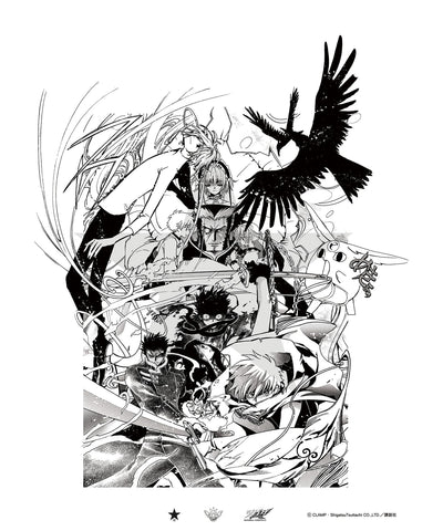 Converse Tokyo x Clamp Fashion Collection - Kosuke Kawamura Graphic Poster (8 Types) [Pre-Order Aug 2026]