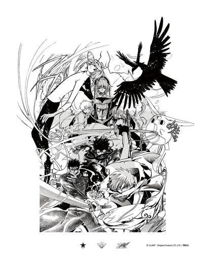 Converse Tokyo x Clamp Fashion Collection - Kosuke Kawamura Graphic Poster (8 Types) [Pre-Order Aug 2026]