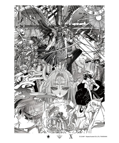 Converse Tokyo x Clamp Fashion Collection - Kosuke Kawamura Graphic Poster (8 Types) [Pre-Order Aug 2026]