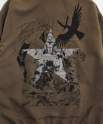 Converse Tokyo x Clamp Fashion Collection - Tsubasa: Reservoir Chronicle Graphic Coach Jacket