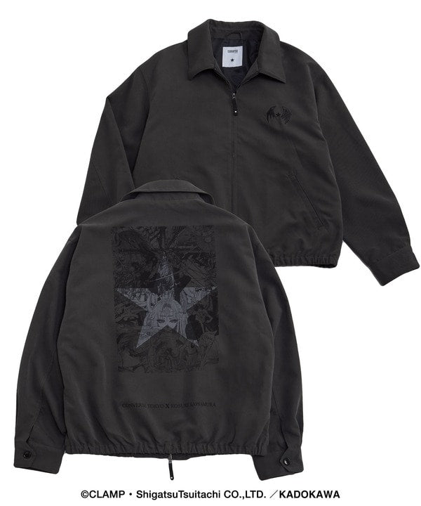 CONVERSE TOKYO × CLAMP コラボ ジャケット X エックス Converse Tokyo x Clamp Fashion Collection - X Graphic Coach Jacket
