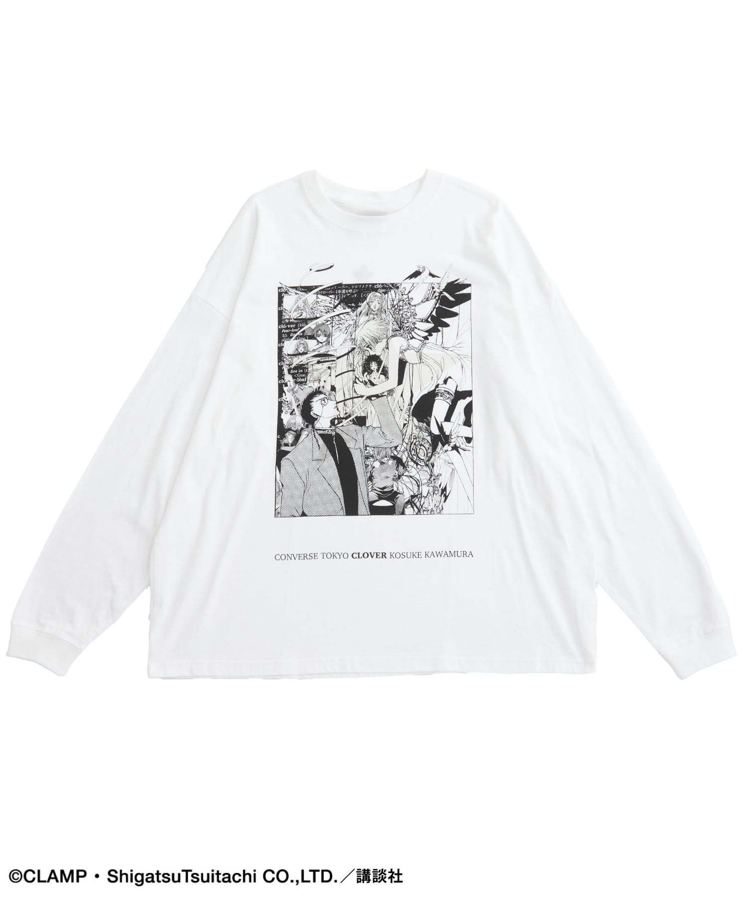 Converse Tokyo x Clamp Fashion Collection - Clover Graphic Longsleeve Tee