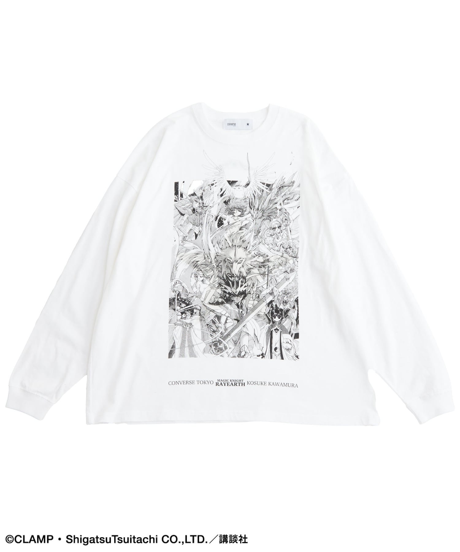 Converse Tokyo x Clamp Fashion Collection - Magic Knight Rayearth Graphic Longsleeve Tee