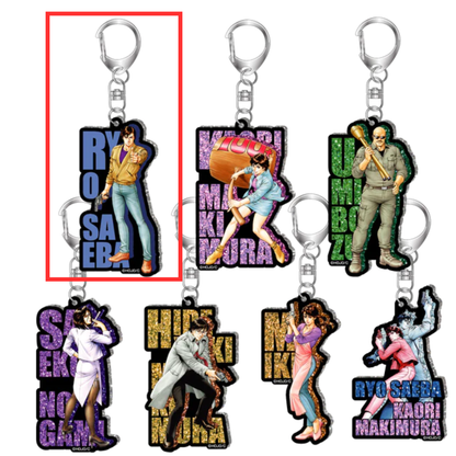 Forever City Hunter Exhibition - Trading Glitter Acrylic Keychains (7 Types) [Pre-Order Late December 2025]