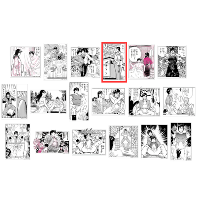Forever City Hunter Exhibition - Bulging Sticker Collection (18 Types)