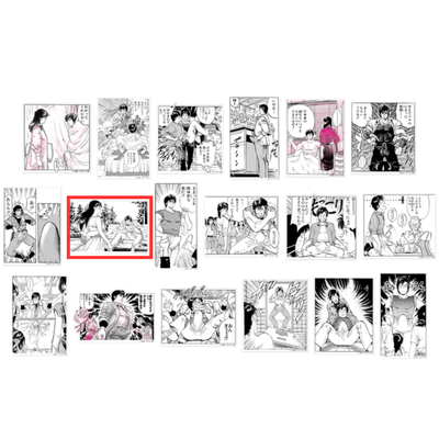 Forever City Hunter Exhibition - Bulging Sticker Collection (18 Types)