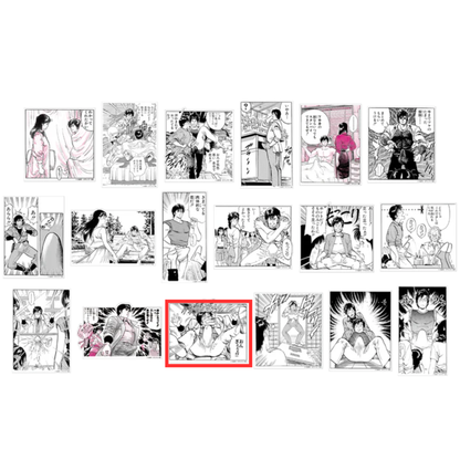 Forever City Hunter Exhibition - Bulging Sticker Collection (18 Types) [Pre-Order Late December 2025]