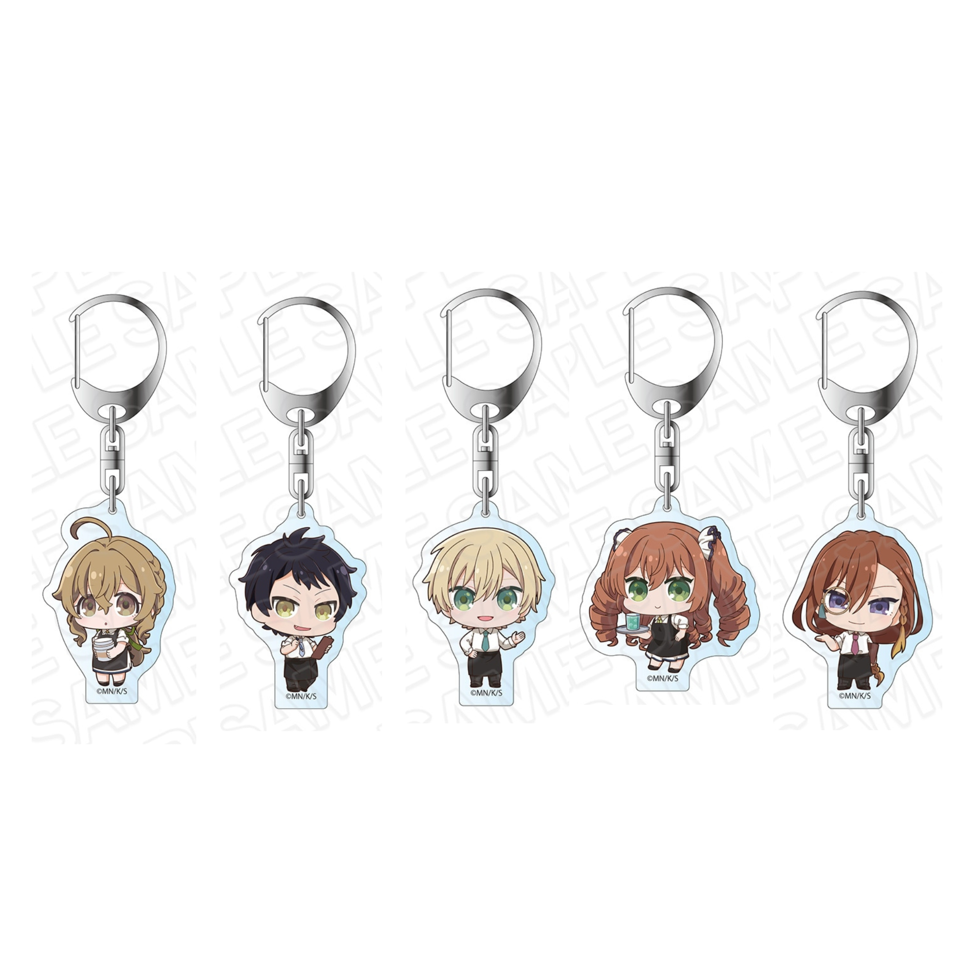 Secrets of the Silent Witch - Acrylic Keychain Cafe Ver. (5 types) [Pre-Order Feb 2026]