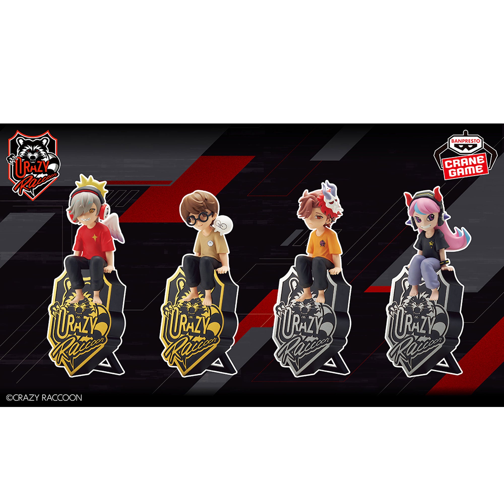Crazy Raccoon - Monitor Top Figure Vol. 1 (4 Types) [Pre-Order Jan 2026]