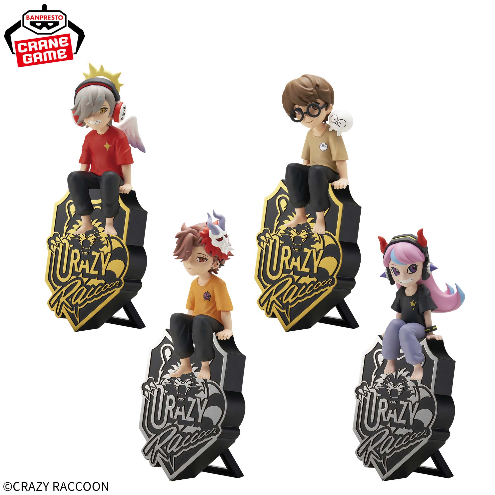 Crazy Raccoon - Monitor Top Figure Vol. 1 (4 Types) [Pre-Order Jan 2026]