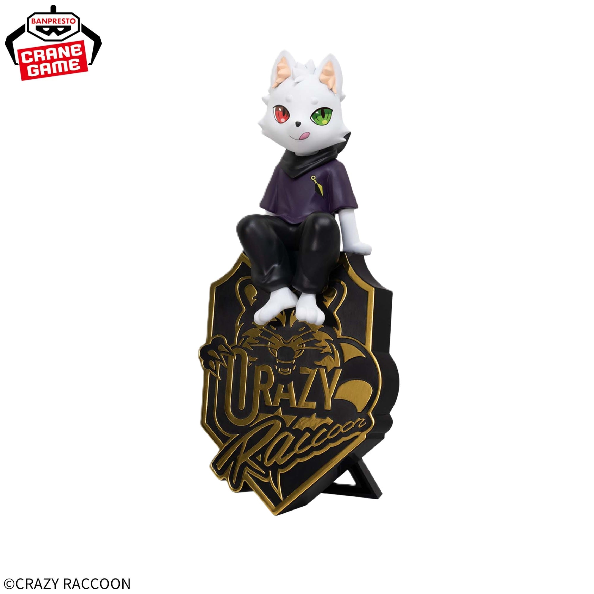 Crazy Raccoon Monitor Top Figure - Ras (2 Types) [Pre-Order Apr 2026]