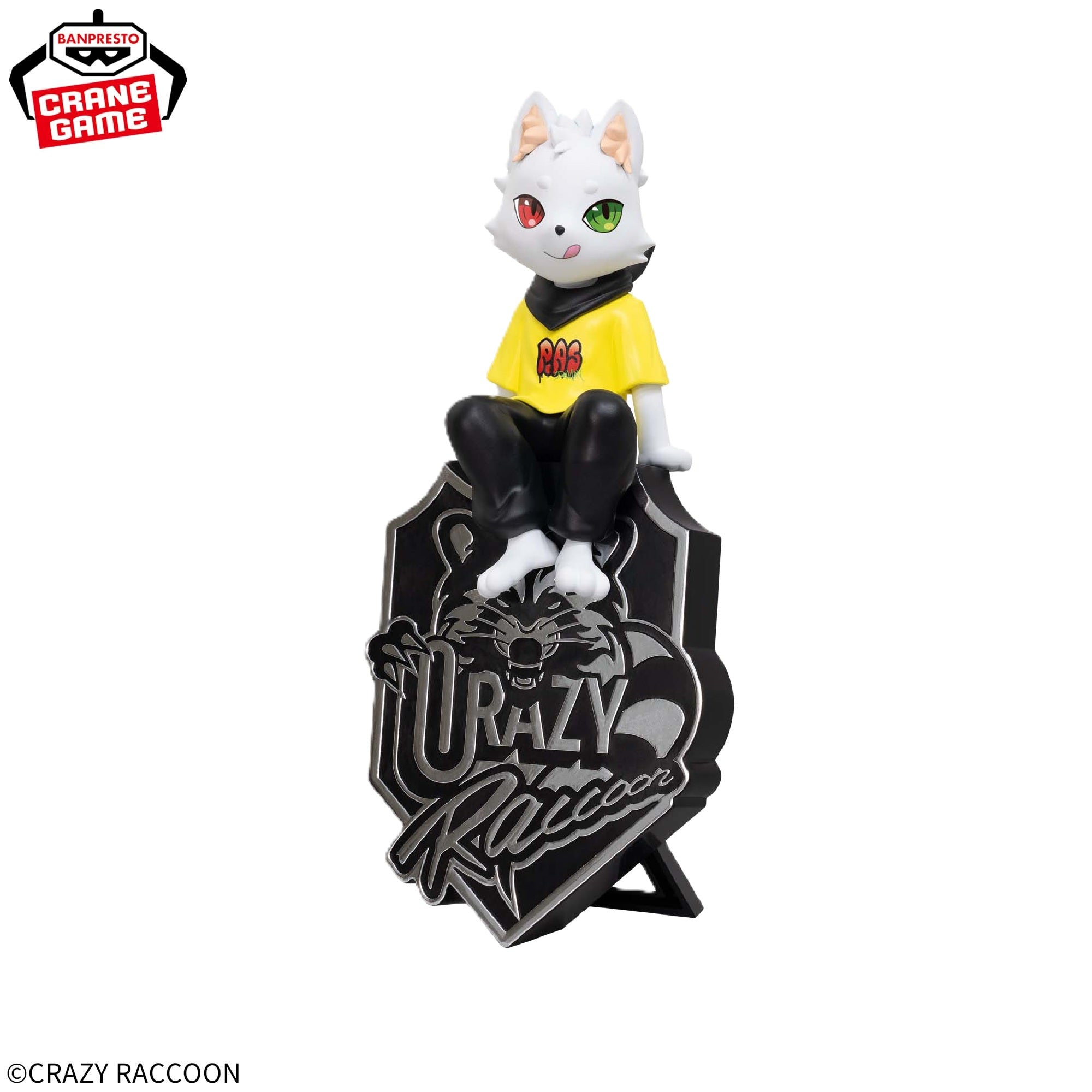 Crazy Raccoon Monitor Top Figure - Ras (2 Types) [Pre-Order Apr