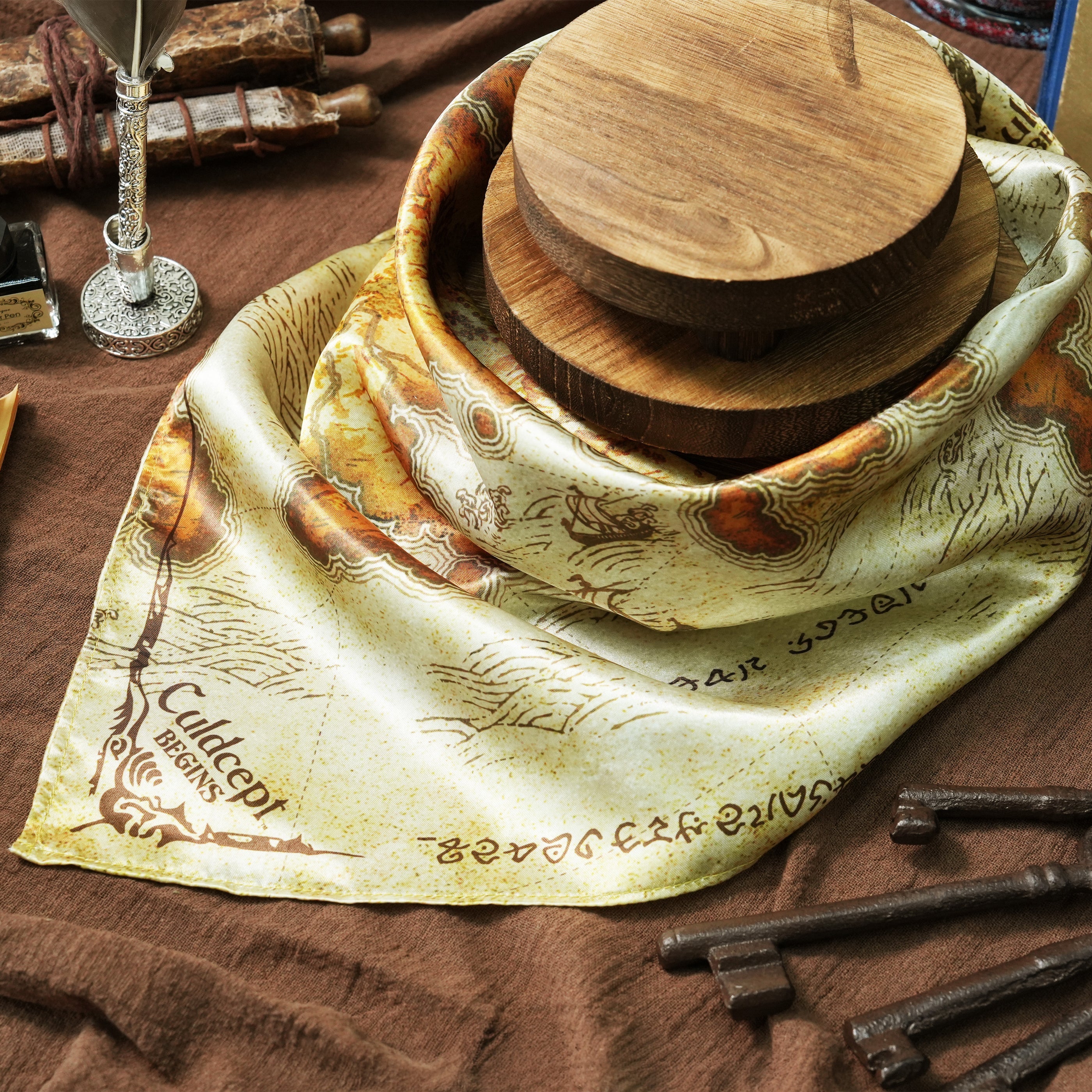 Culdcept Begins - Bandana Scarf Map of Babrashka Continent [Pre-Order Jul 2026]