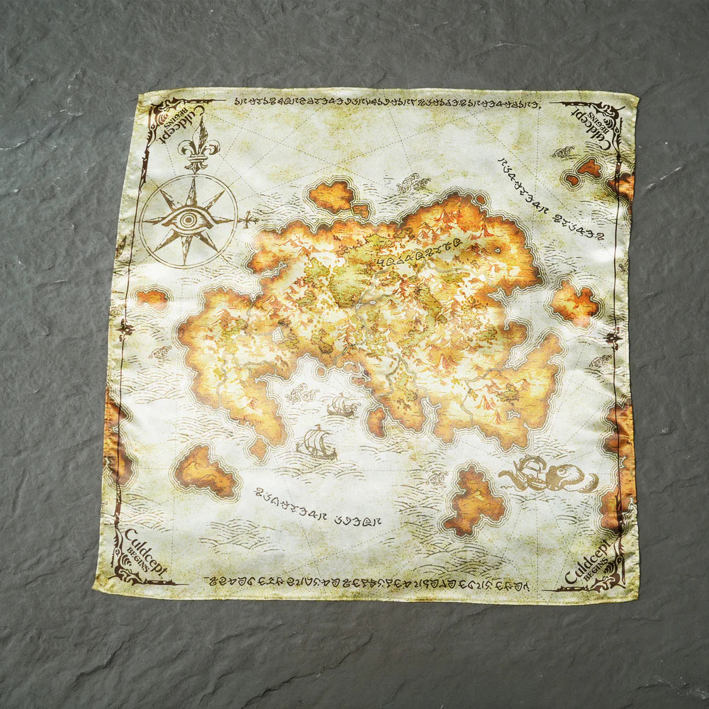 Culdcept Begins - Bandana Scarf Map of Babrashka Continent [Pre-Order Jul 2026]