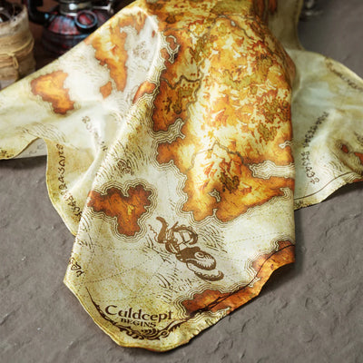 Culdcept Begins - Bandana Scarf Map of Babrashka Continent [Pre-Order Jul 2026]