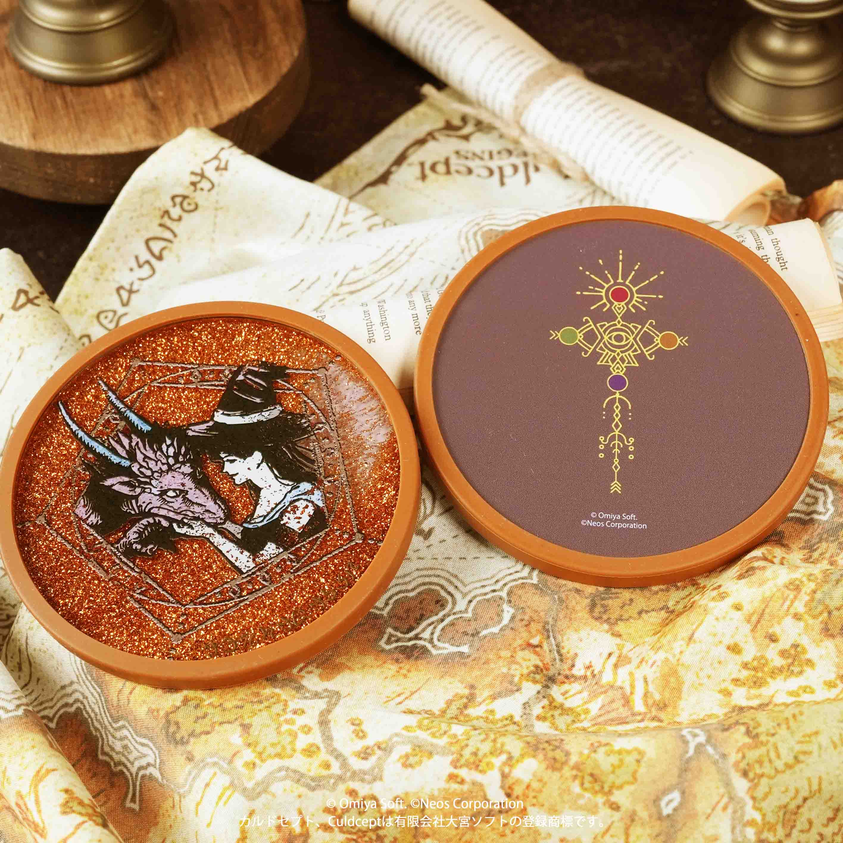 Culdcept Begins - Glitter Coaster (6 Types) [Pre-Order Jul 2026]