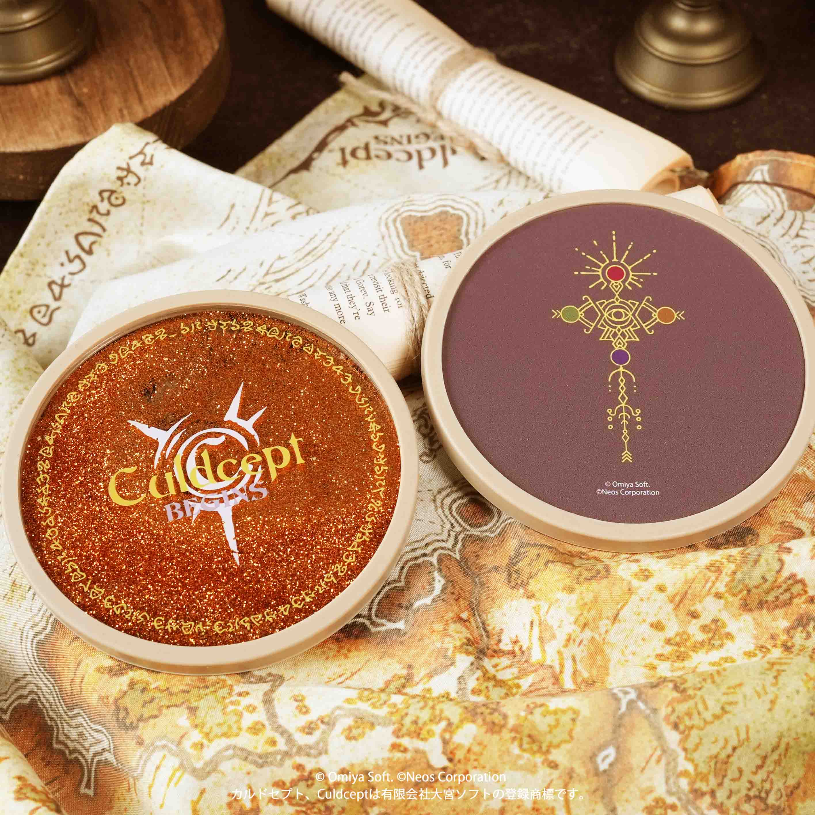 Culdcept Begins - Glitter Coaster (6 Types) [Pre-Order Jul 2026]
