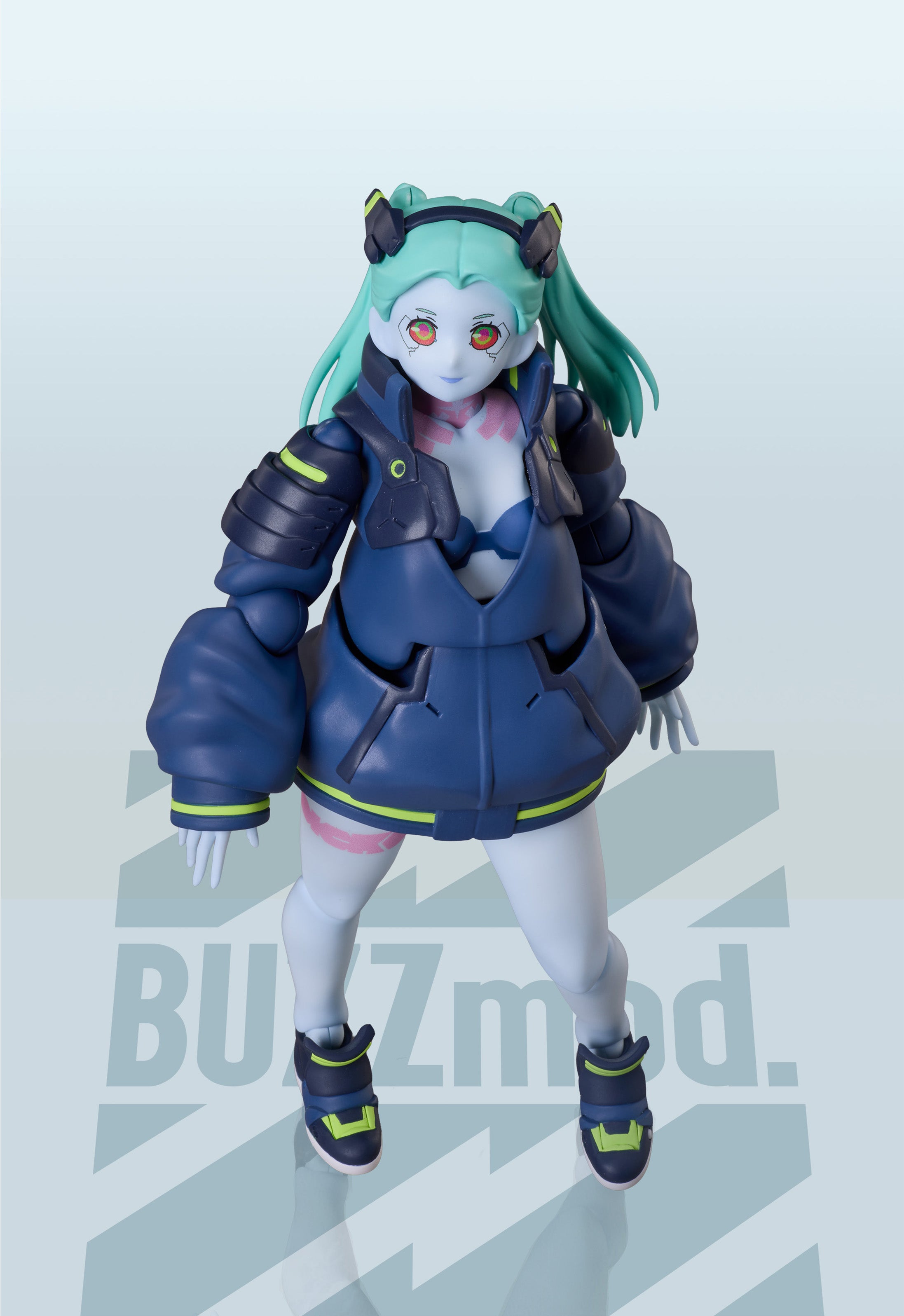 Cyberpunk Edgerunners Aniplex BuzzMod Figure - Display Stand Edition Rebecca [Pre-Order Jul 2026]