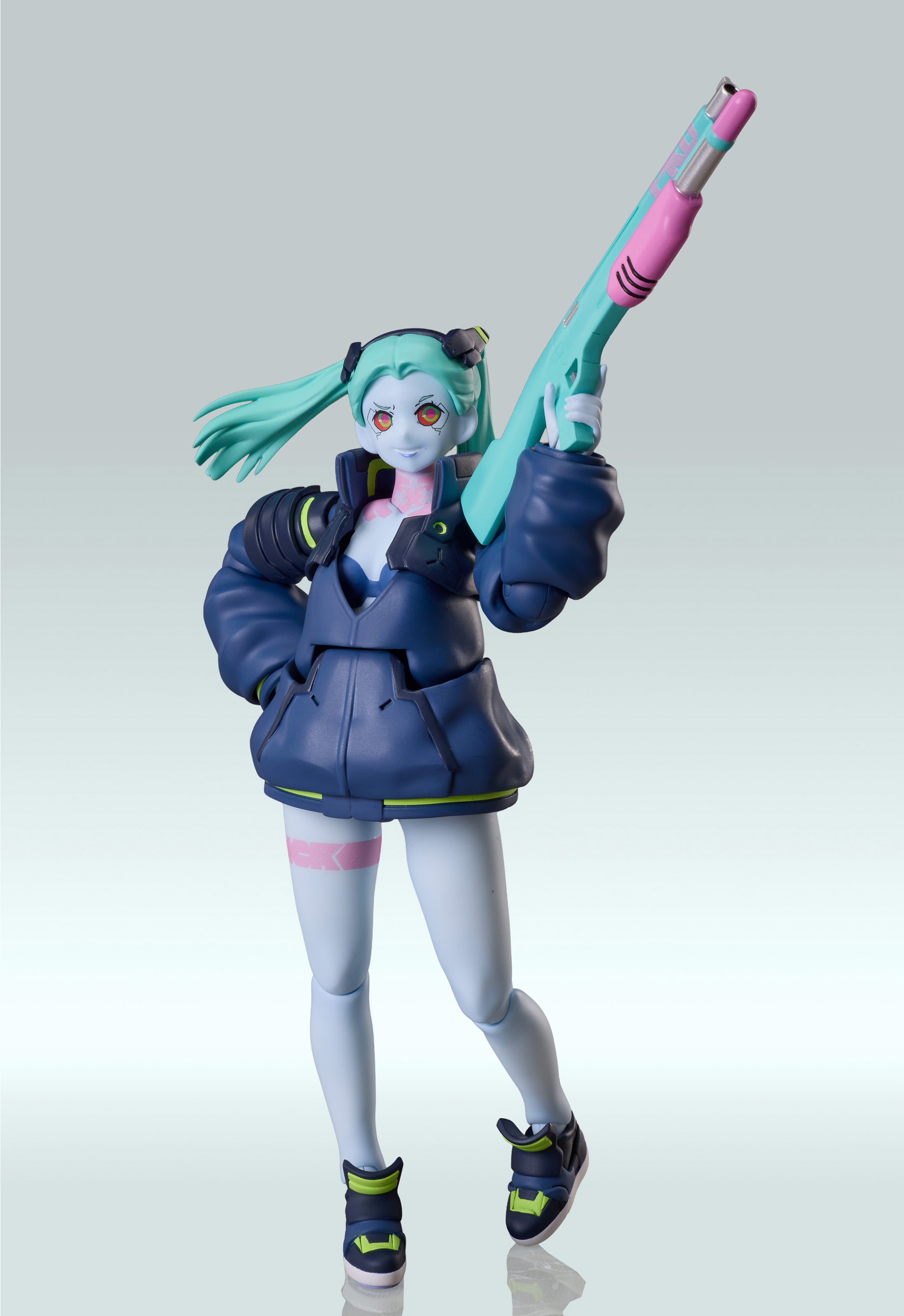 Cyberpunk Edgerunners Aniplex BuzzMod Figure - Display Stand Edition Rebecca [Pre-Order Jul 2026]