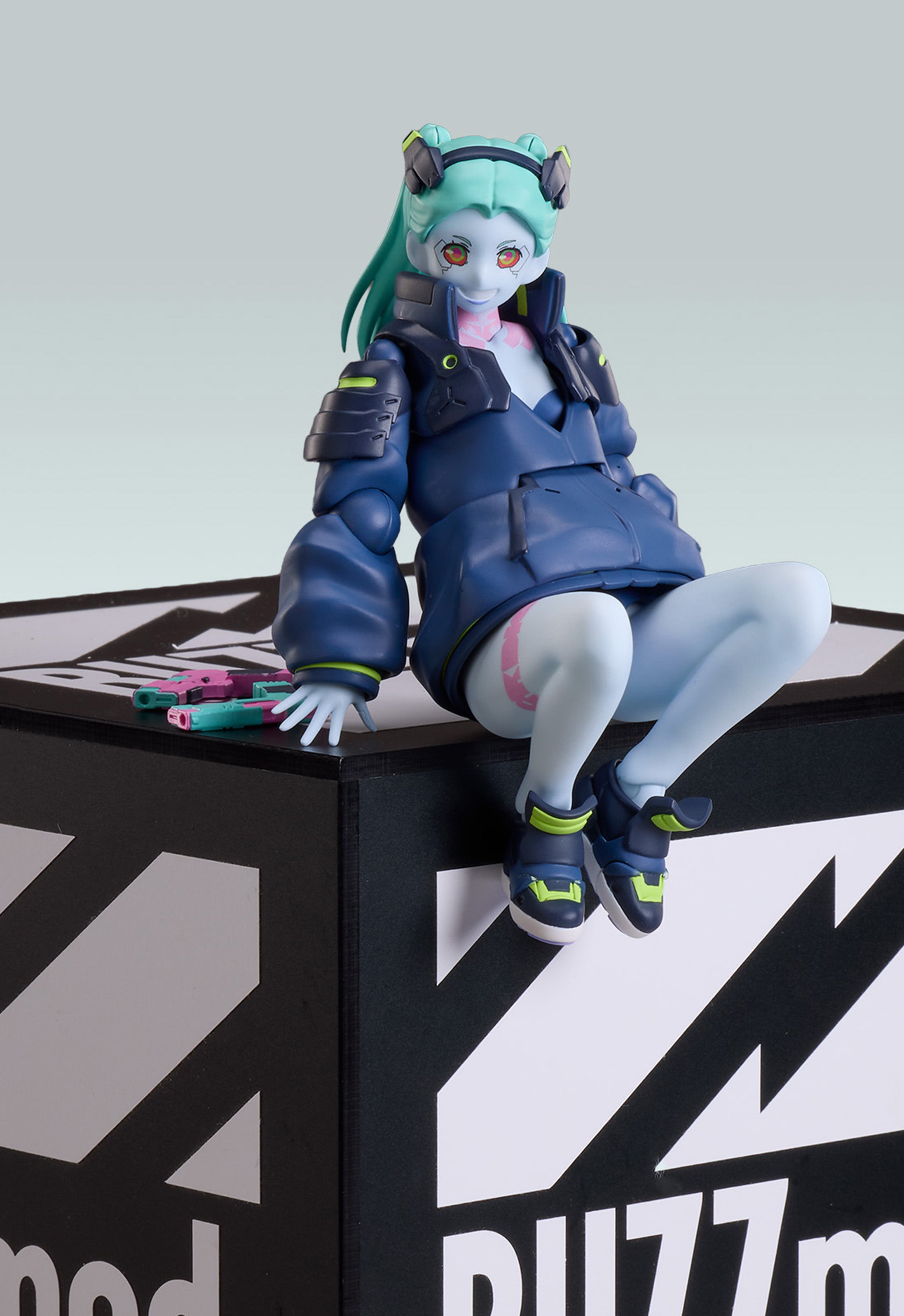 Cyberpunk Edgerunners Aniplex BuzzMod Figure - Display Stand Edition Rebecca [Pre-Order Jul 2026]