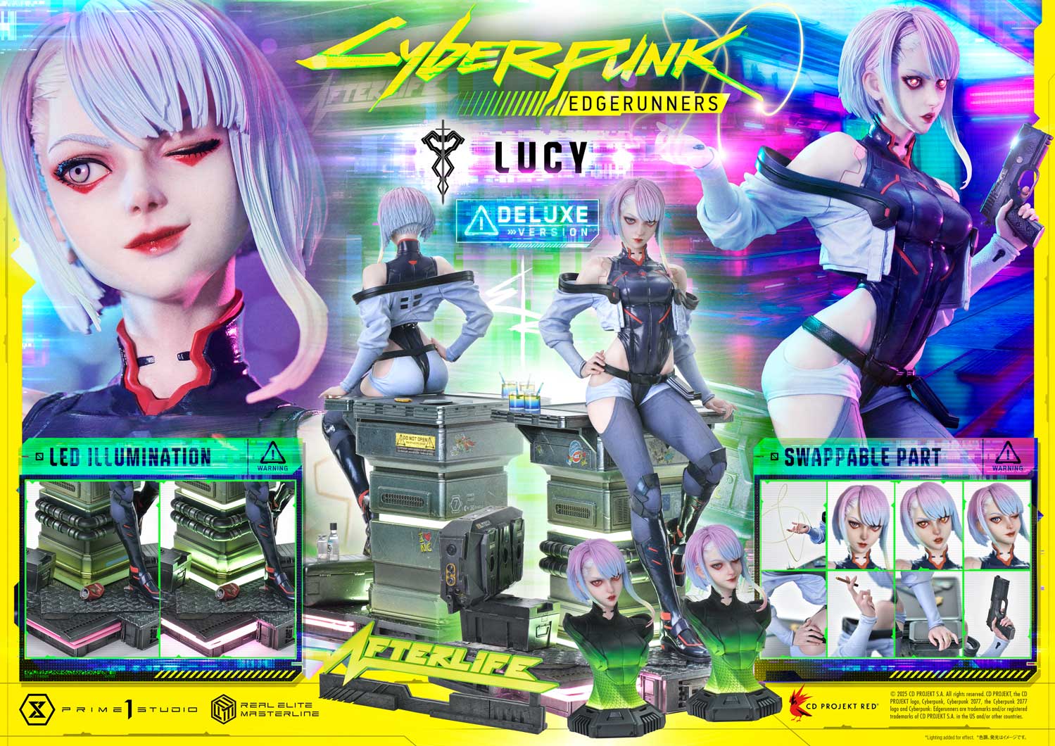 Cyberpunk: Edgerunners Real Elite Masterline - Lucy DX Bonus