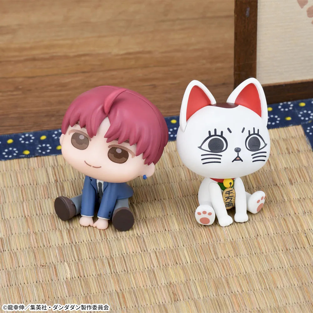 DANDADAN - KYURUMI MINIFIGURES - JIJI & TURBO GRANNY (MANEKI NEKO) - COMPLETE SET OF 2 TYPES